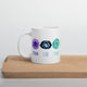 7 Chakra Watercolor Affirmations Coffee Mug