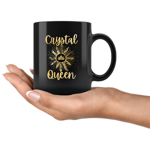 Crystal Queen Gold Lettering Mug
