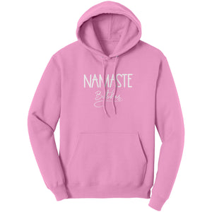 Namaste Bitches Hoodie TL - pink addon