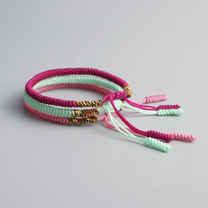 Tibetan Buddhist Lucky String Bracelets | 3PCS Love - 7 Chakra Store