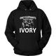 Only Elephants Wear Ivory Unisex Hoodie