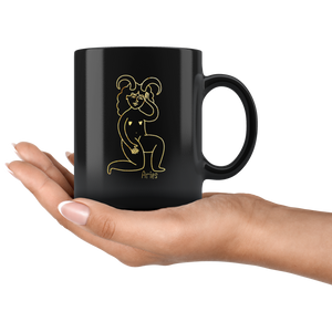 Aries Zodiac Star Sign Coffee Mug