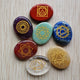 7 Chakras Stones engraved with Reiki Signs - 7 Chakra Store