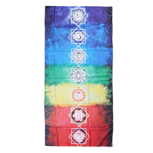 7 Chakras Rainbow Blanket [150*75cm] - 7 Chakra Store