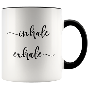 Inhale Exhale Mug