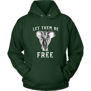 Let Elephants Be Free Hoodie