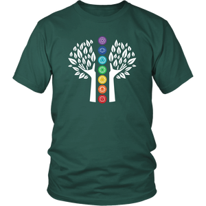Chakras Tree Of Life Unisex T-Shirt