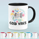 Good Vibes Elephant Mug