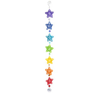 7 Chakras Rattan Star Rainbow Maker - 7 Chakra Store