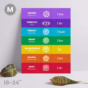 Seven Chakras Poster
