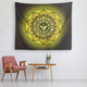 Solar Plexus Chakra Mandala Tapestry - 7 Chakra Store