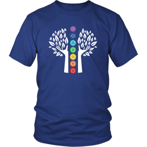 Chakras Tree Of Life Unisex T-Shirt