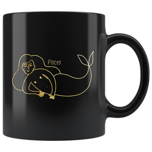 Pisces Zodiac Star Sign Coffee Mug