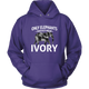 Only Elephants Wear Ivory Unisex Hoodie