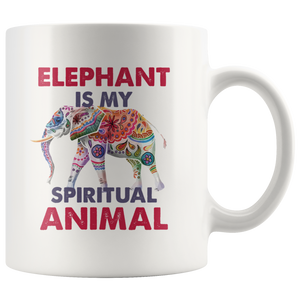 Elephant My Spiritual Animal Mug