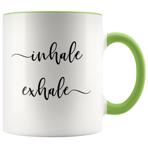 Inhale Exhale Mug
