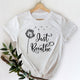 Just Breathe White Unisex Shirt