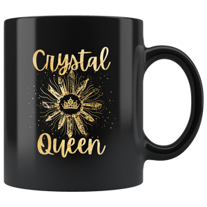 Crystal Queen Gold Lettering Mug