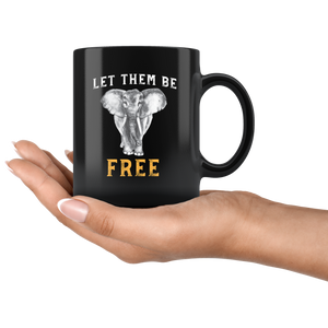 Let Elephants Be Free Mug