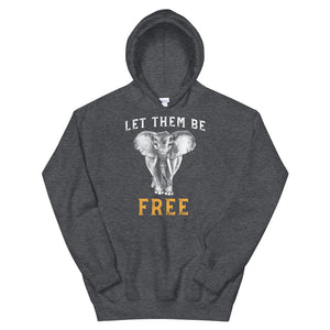 Free Elephants Unisex Hoodie - 7 Chakra Store
