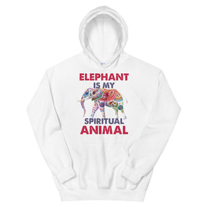 Elephant My Spiritual Animal Unisex Hoodie - 7 Chakra Store