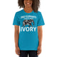 Only Elephants Wear Ivory Unisex T-Shirt - 7 Chakra Store