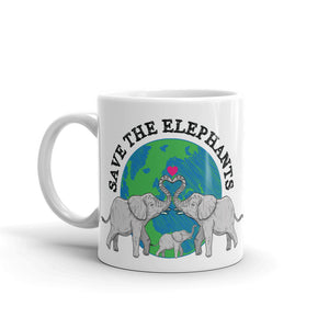 Save The Elephants Mug - 7 Chakra Store