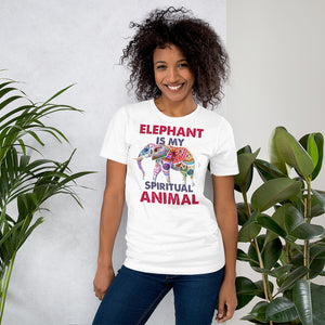 Elephant My Spiritual Animal Unisex T-Shirt - 7 Chakra Store