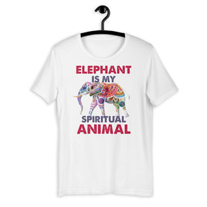 Elephant My Spiritual Animal Unisex T-Shirt - 7 Chakra Store