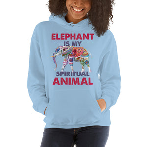 Elephant My Spiritual Animal Unisex Hoodie - 7 Chakra Store