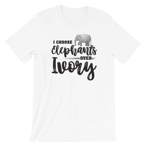 Choose Elephants Unisex T-Shirt - 7 Chakra Store