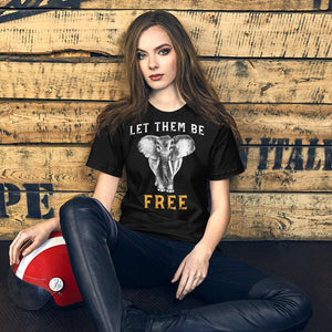 Free Elephants Unisex T-Shirt - 7 Chakra Store