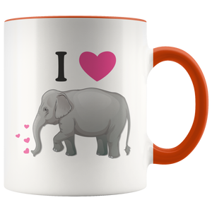 Love Elephants Mug