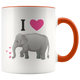 Love Elephants Mug