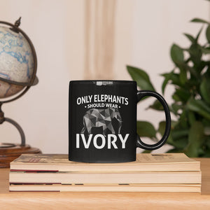 Elephants Wear Ivory Mug