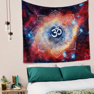 Galaxy Lotus Mandala Tapestry - 7 Chakra Store