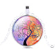Tree Of Life Glass Necklace - 7 Chakra Store