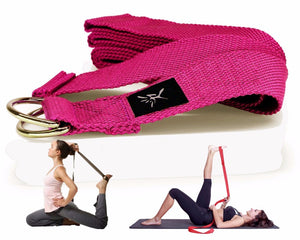 2 Pieces of Eco Friendly Yoga Blocks With Yoga strap - 7 Chakra Store