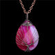 Drop Shaped Crystal Necklace - 7 Chakra Store