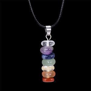 Handmade 7 Chakra Rainbow Necklace - 7 Chakra Store