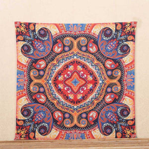 Colorful Indian Mandala Tapestry - 7 Chakra Store