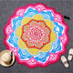 7 Chakras Round Mandala Throw Blanket - 7 Chakra Store