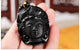 Black Obsidian Buddha Necklace - 7 Chakra Store