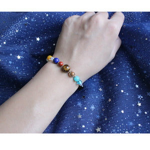 Galaxy Universe Bracelet - 7 Chakra Store