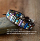 Amihan Boho Leather Wrap Bracelet - 7 Chakra Store