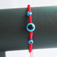 Kabbalah Red String Hamsa Bracelet - 7 Chakra Store