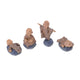 Little Buddha Baby Monks Miniature Statues - 7 Chakra Store