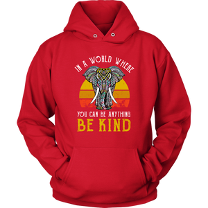 Be Kind Elephant Unisex Hoodie