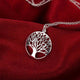 Silver Tree of Life Necklace - 7 Chakra Store