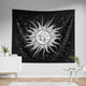 Sun and Moon 12 Constellations Wall Art Tapestry